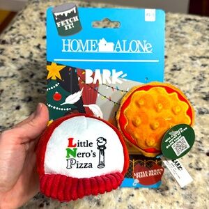 *NEW* BARK HOME ALONE PIZZA PARTY DOG TOYS XS-S